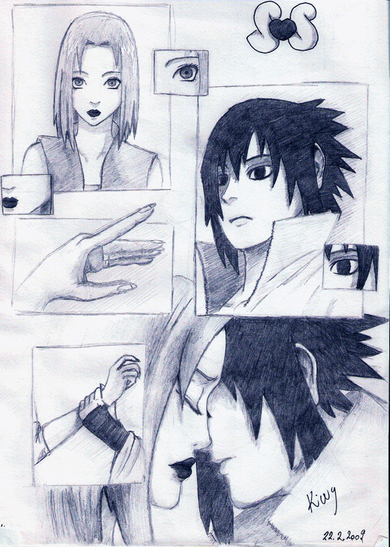 SasuSaku fan comix